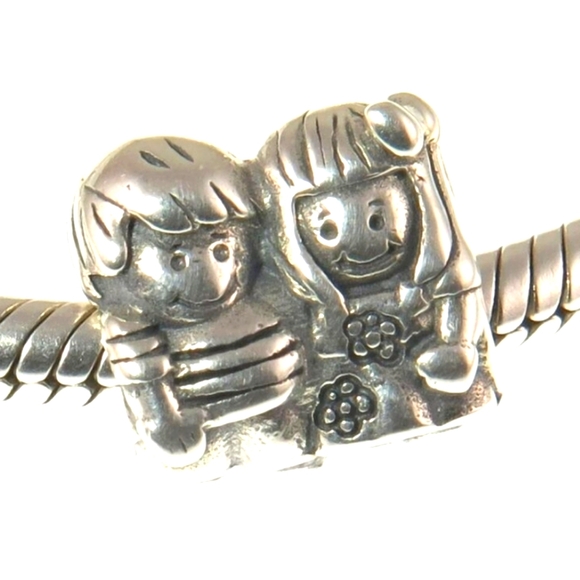 Retired Chamilia brother sister charm - Picture 1 of 11